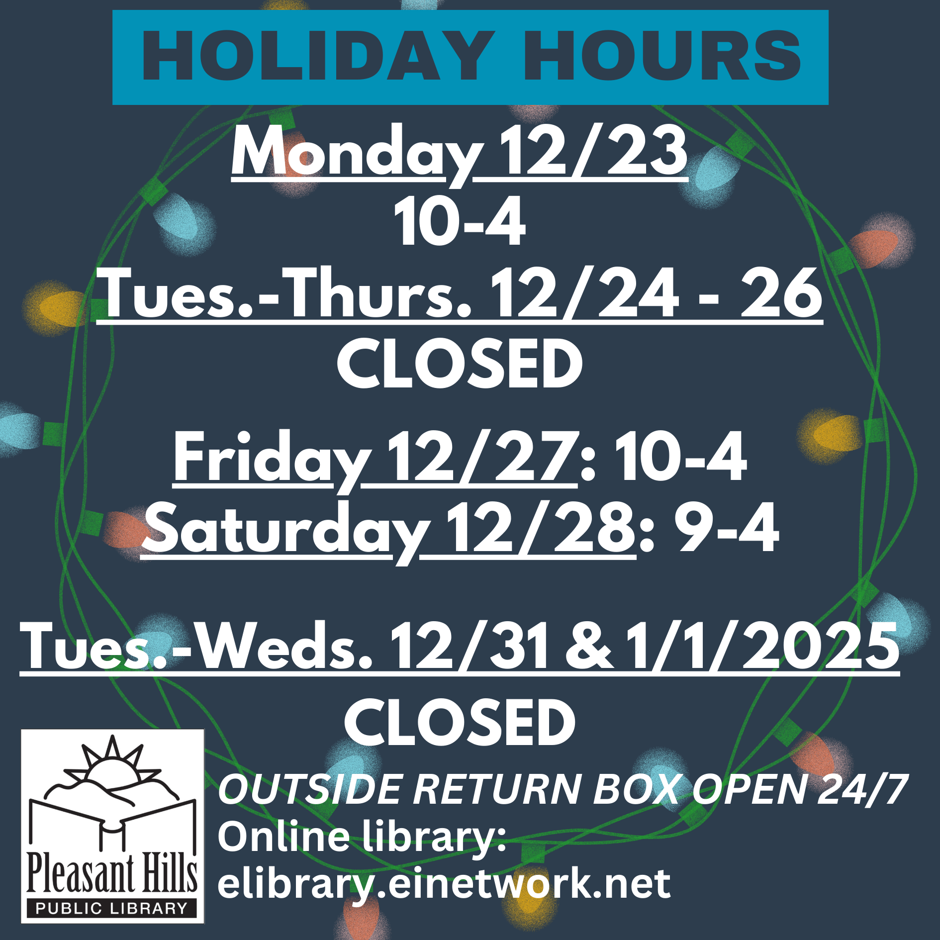 december hours