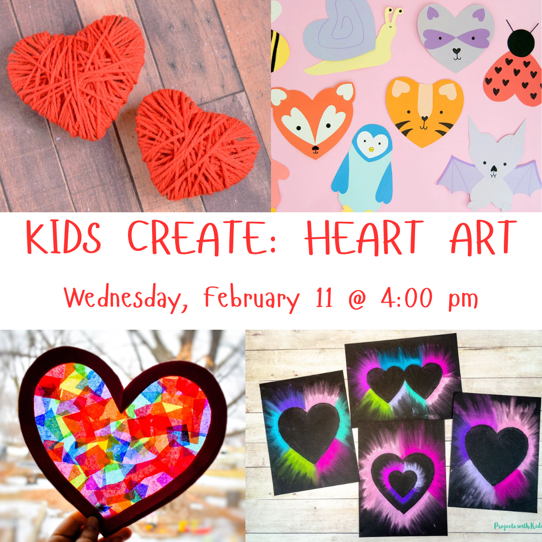 Kids Create: Heart Art