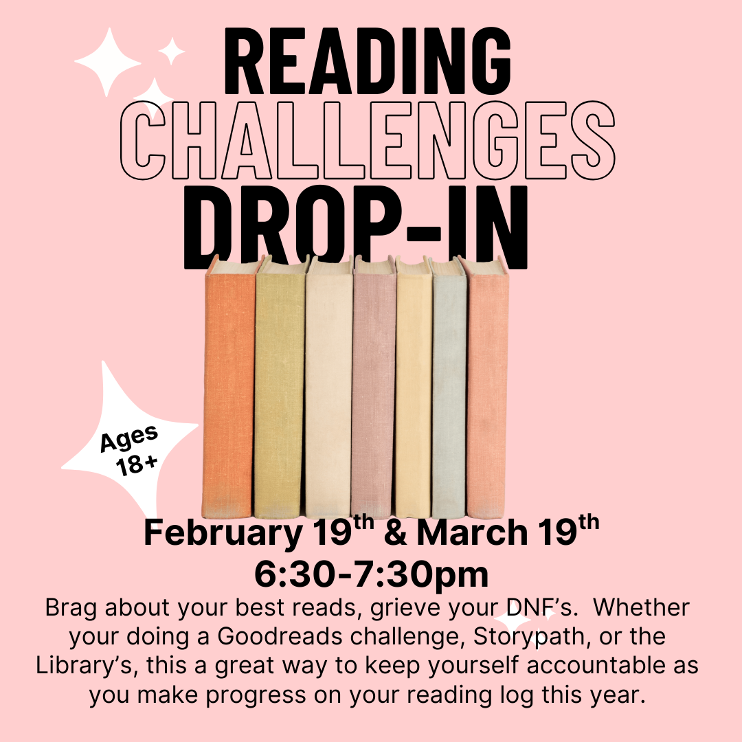 Reading Challenge Drop-In