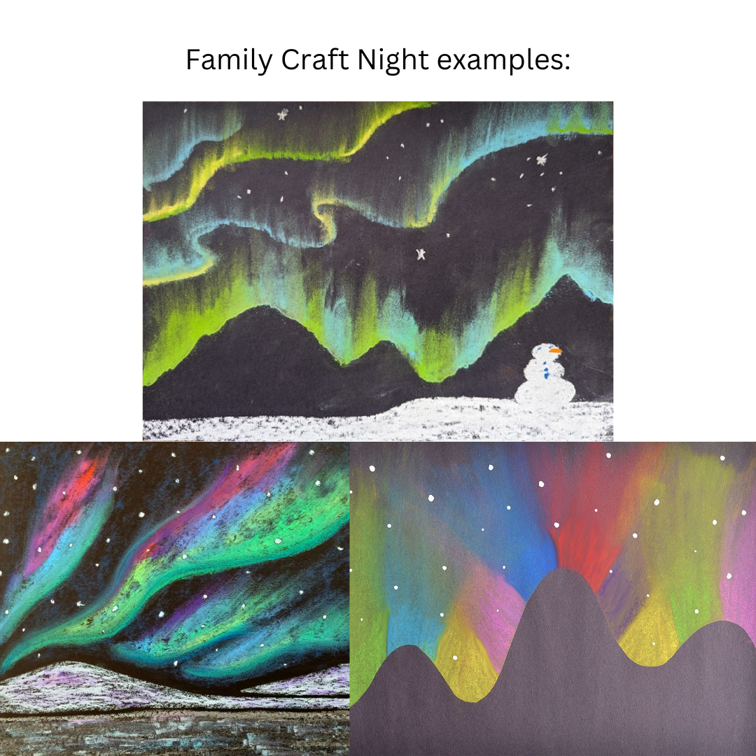 Family Craft Night examples