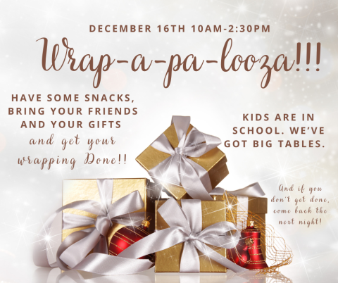 Wrap-a-pa-looza!  Daytime!