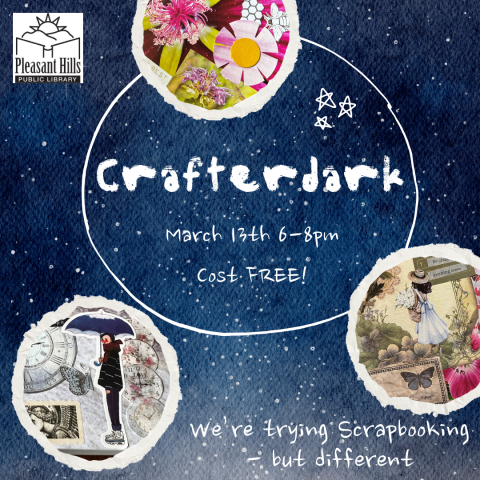 CrafterDark March - Scrapbooking