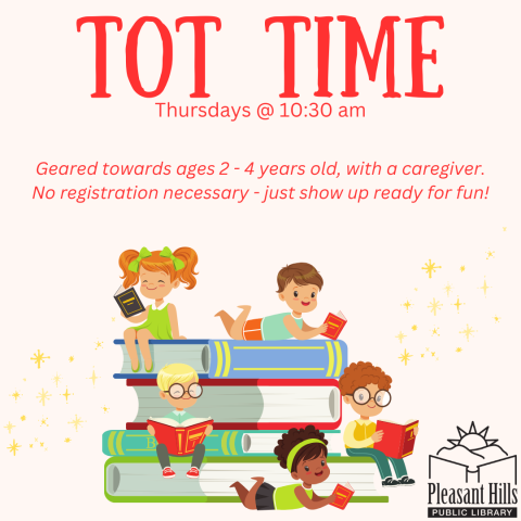 TOT Time. Thursdays at 10:30 am.
