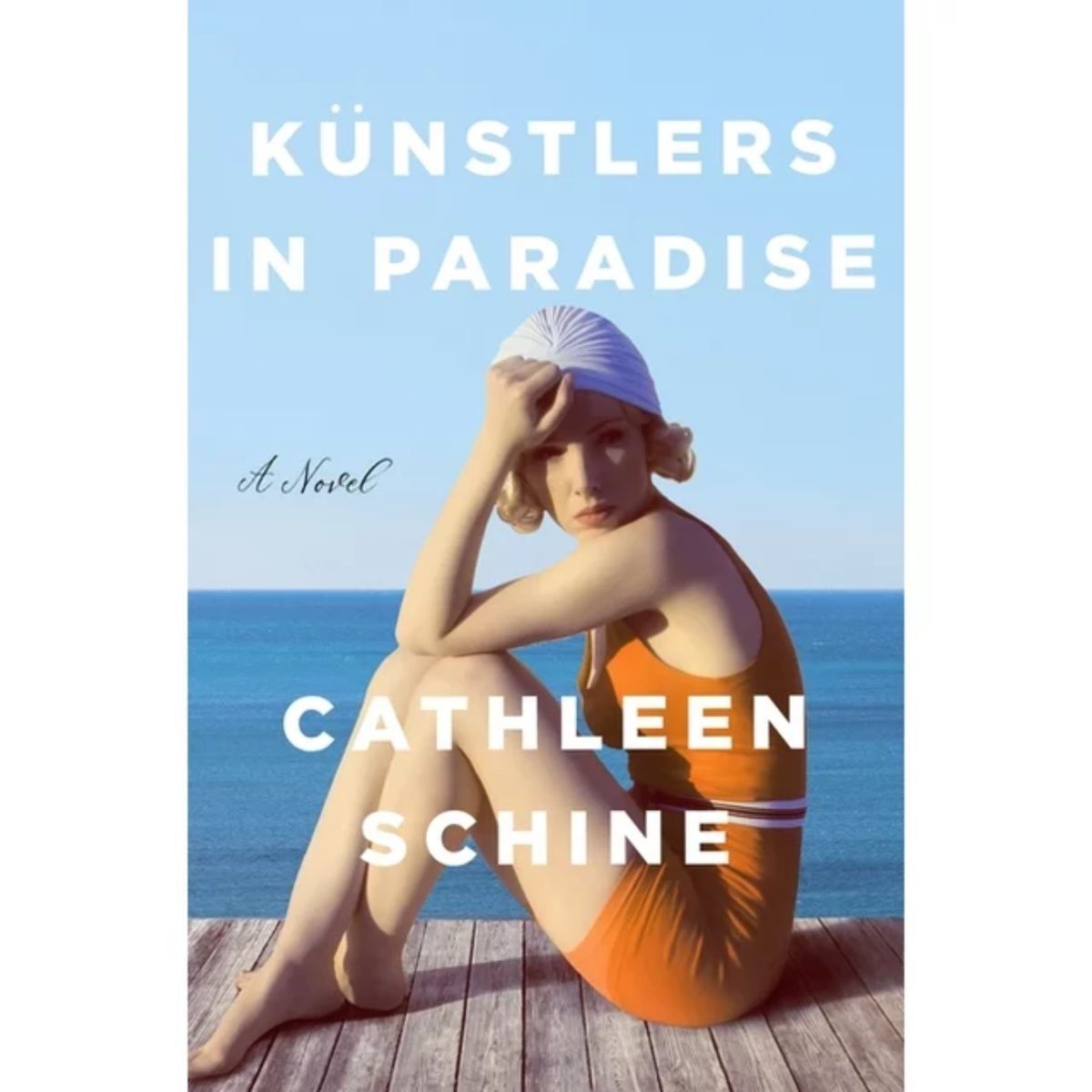 Book cover KUNSTLERS IN PARADISE by Cathleen Schine