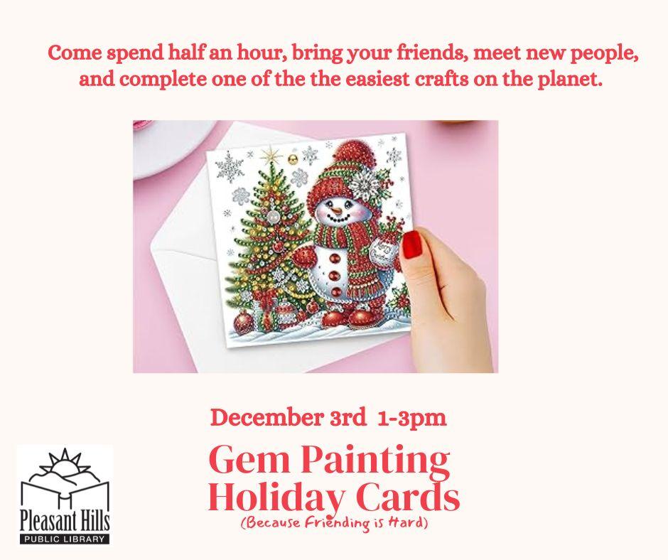 Gem Painting Cards